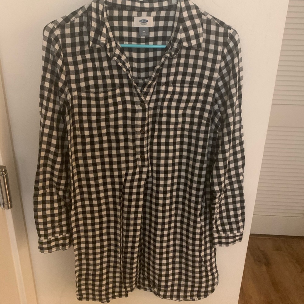 Old Navy flannel tunic